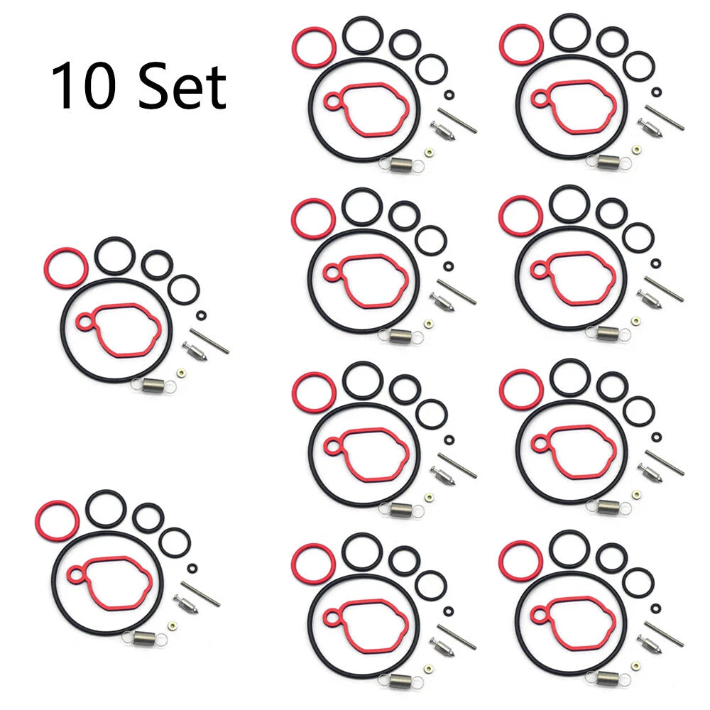 10x Carburetor Overhaul Kit for Briggs & Stratton 590589, 08P502, 093J02