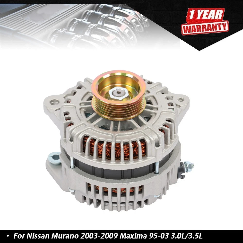 Alternator for Nissan Murano Maxima (2003–2009, 1995–2003) 110Amp