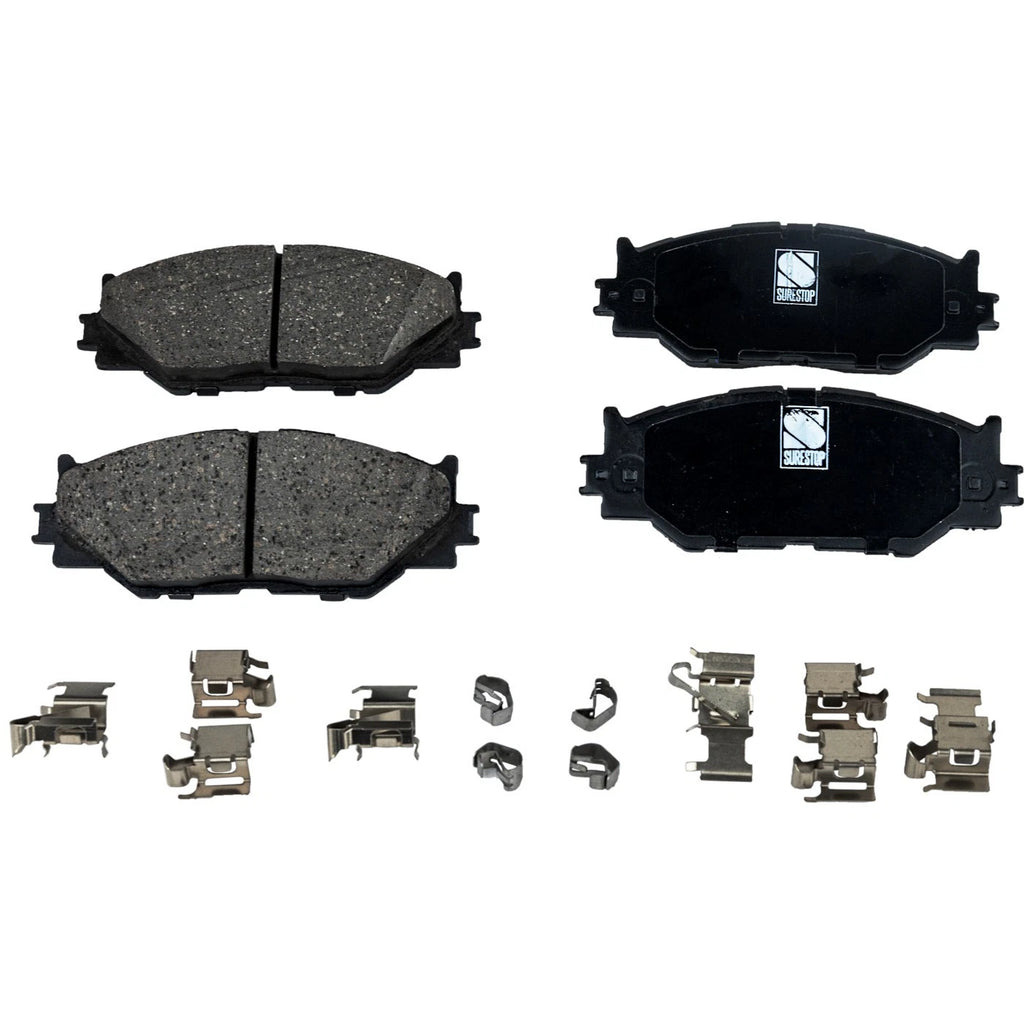 Front Brake Disc Rotor and Pad Kit for Lexus IS250 (2006–2015)
