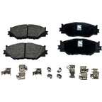 Front Brake Disc Rotor and Pad Kit for Lexus IS250 (2006–2015)