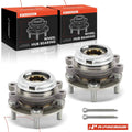 2X Front Wheel Hub Bearing Assembly for Nissan Murano (2007–2014)