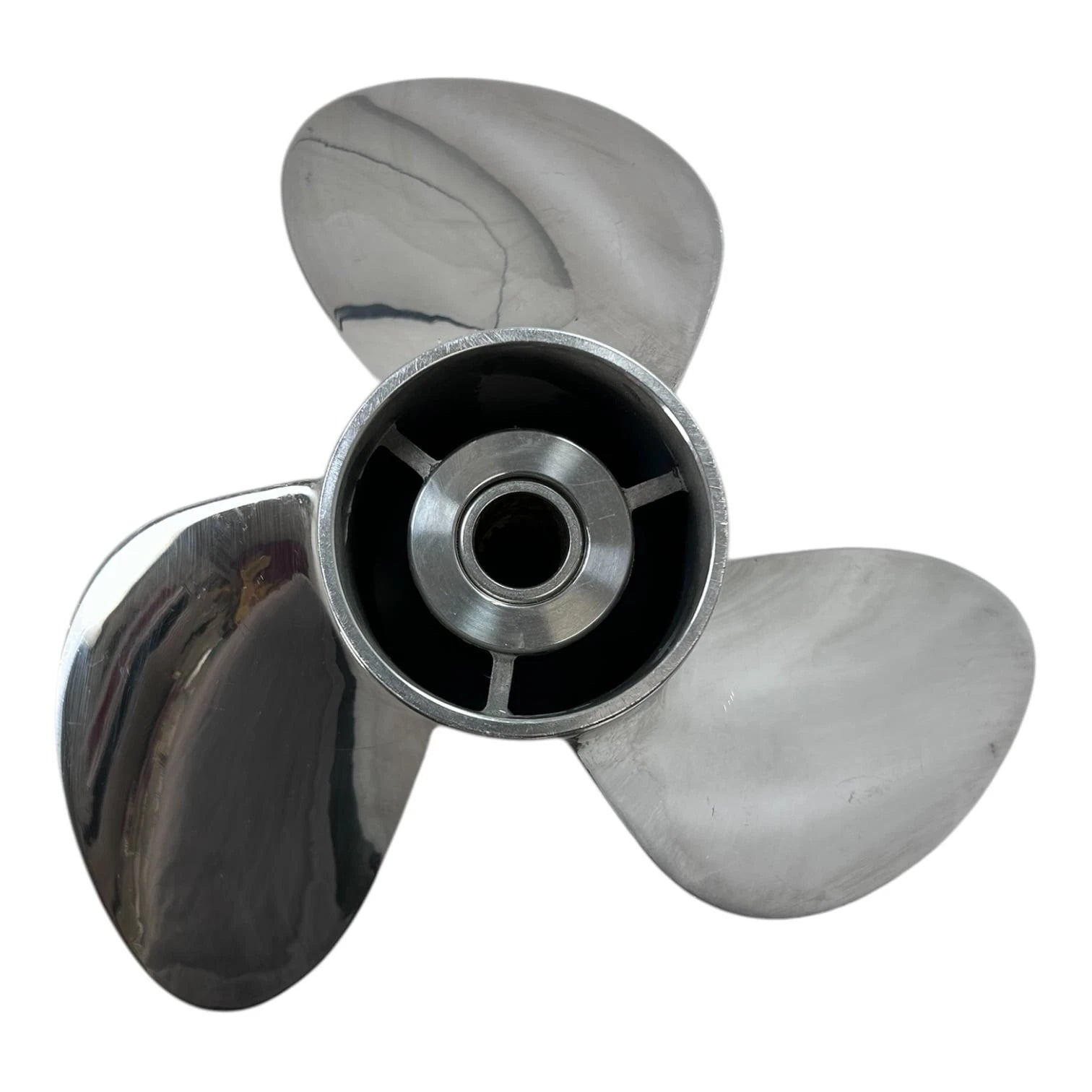 3 x 16 x 21.5 LH Stainless Steel Propeller for Suzuki Marine (OEM)