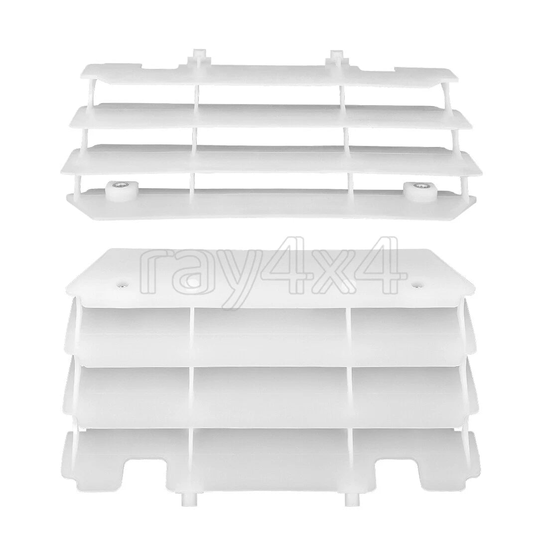 Set of 2 Radiator Shrouds Guards for Kawasaki KX125 KX250 (1997–2005) 14037-1310-RZ