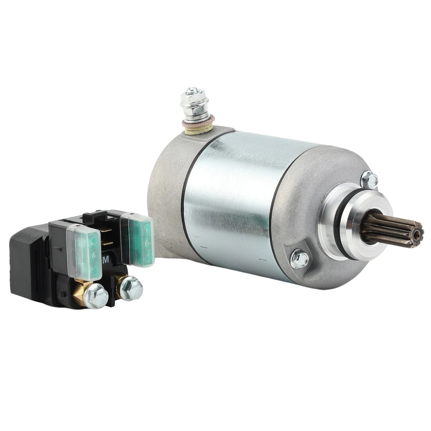 Starter Motor w/ Solenoid for Yamaha YFZ 450 (2004–2013) 5TG-81890-00-00