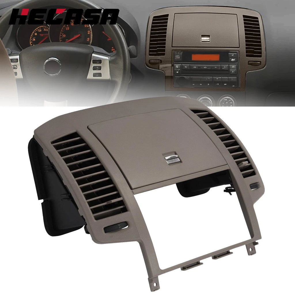 Center Dash Radio Surround Bezel Storage Cubby for Nissan Altima (2005–2006)