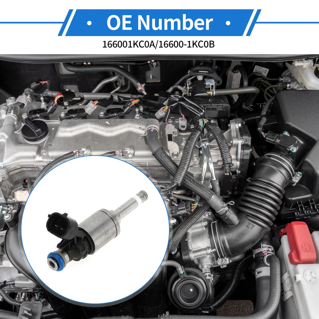Fuel Injector No. 166001KC0A/16600-1KC0B for Nissan Juke 1.6T (2011–2017)