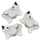 Front Rear Brake Calipers w/Pads for Arctic Cat 250 300 375 400 454 500 (1999–2019)