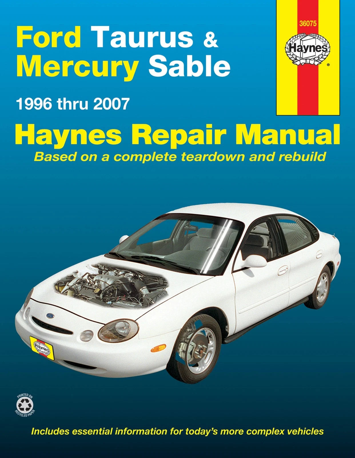 Repair Manual for Ford Taurus & Mercury Sable (1996-2007)