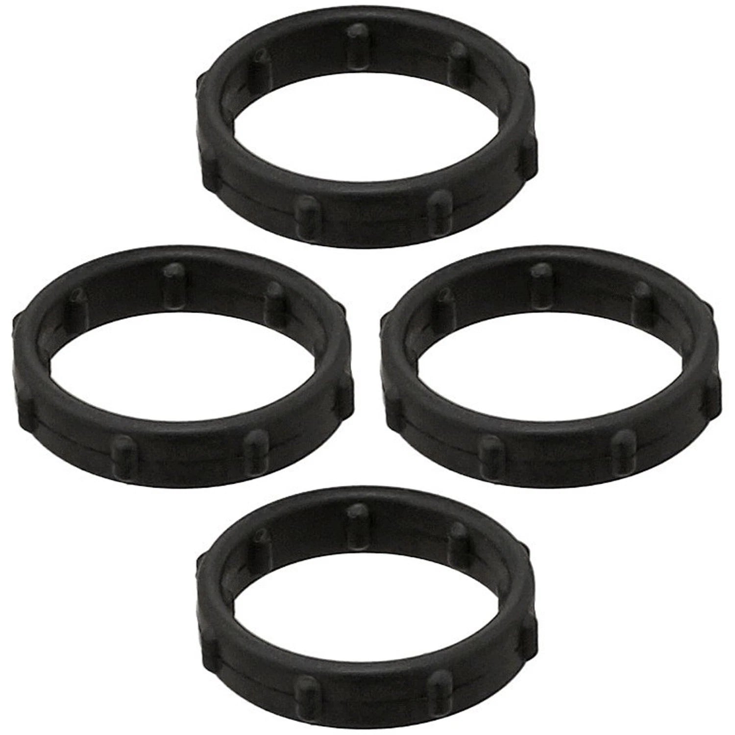Set of 4 Engine Coolant Reservoir Seals for Audi A4 A5 A6 A7 A8 Quattro S4 S5
