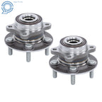 2 Front Rear Wheel Hub Bearings for Ford Fusion (2013–2020) Lincoln MKZ (2013–2016)
