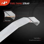2X Steel Fuel Tank Straps for Ford Custom Galaxie Country Sedan (1964)