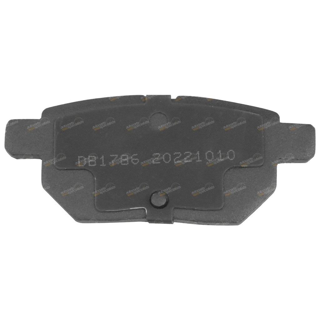 Rear Ceramic Disc Brake Set for Yaris (2005–2010)