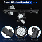 Front Left Power Window Regulator with Motor for Nissan Sentra (2013–2019) No. 751-394
