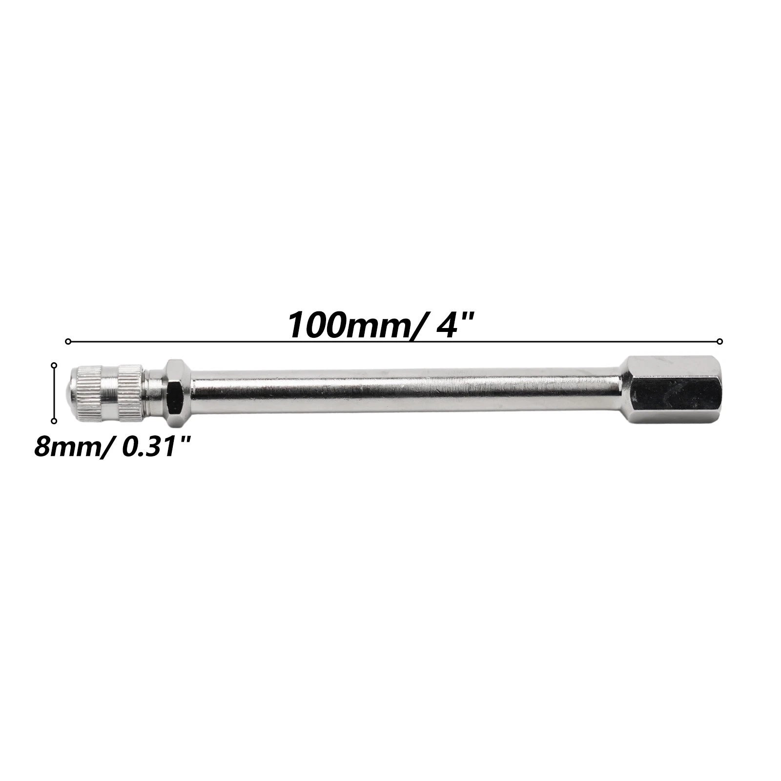 Set of 4 Tyre Valve Extension Rods for Auto Truck