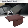 Center Console Cover with Storage Bag for BMW X5 (2019–2024) Dark Red