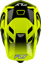Fly Racing Rayce Sonar Helmet for Bicycle (2024) - Small, Hi-Vis Black/White