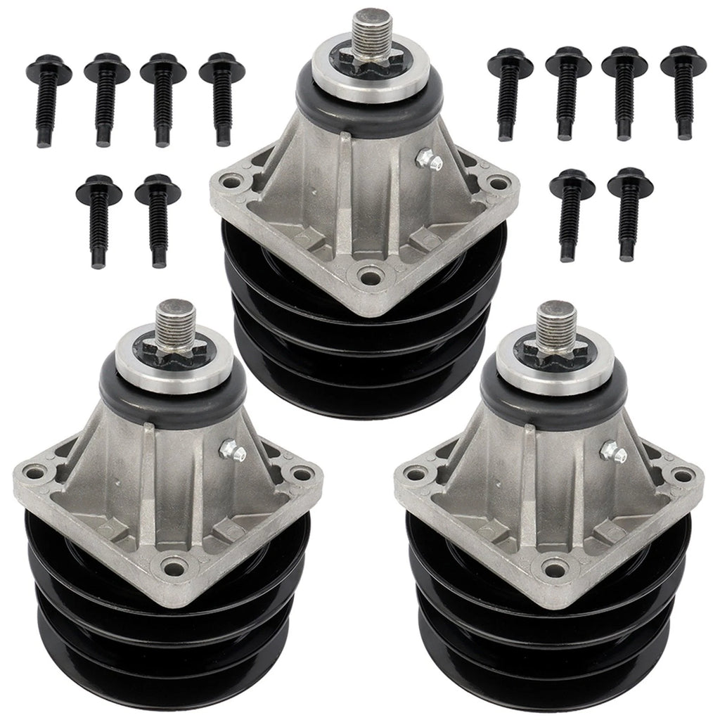 3 Spindle Assembly for MTD White GT2150 LT1800 (46" Deck) 618-0241 918-0241