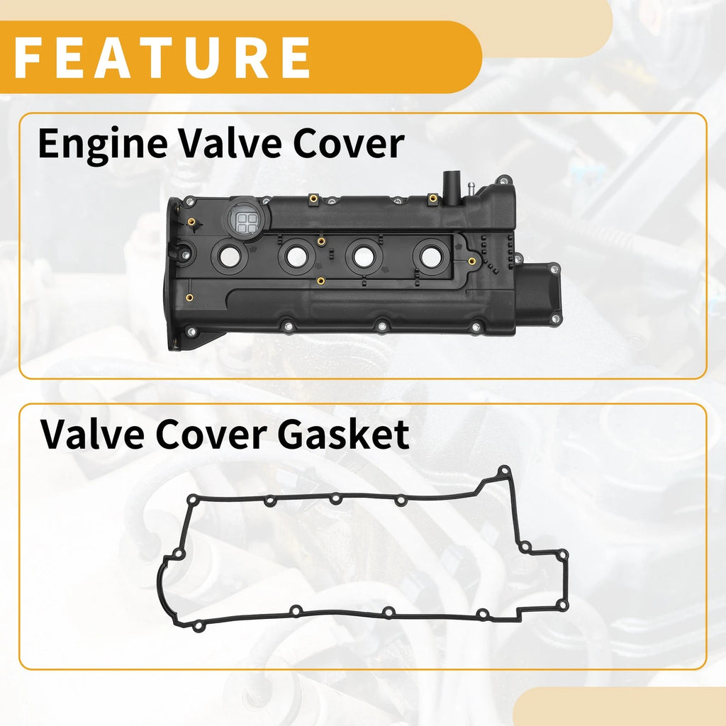 Engine Valve Cover with Gasket No. 2241023010 for Hyundai Elantra (2011–2016)