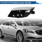 Front Passenger Side Interior Door Handle for Buick Lacrosse (2009–2014) Black Chrome