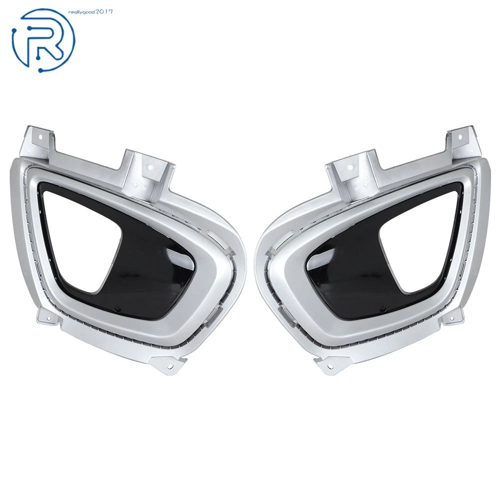 Set of 2 Front Chrome Fog Lights for Kia Sorento (2016-2018)