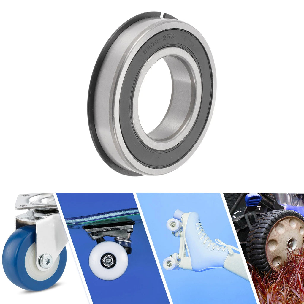 6209NR2RS Deep Groove Ball Bearing for Scooter Skateboard (45x85x19mm)