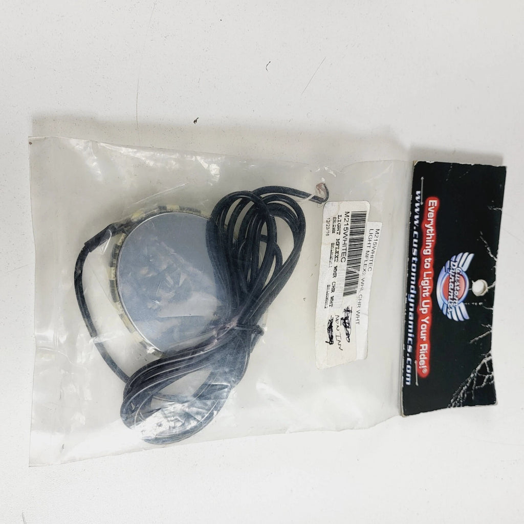 Custom Dynamics Magicflex Wheel Light for Harley-Davidson (Chrome, White LED)