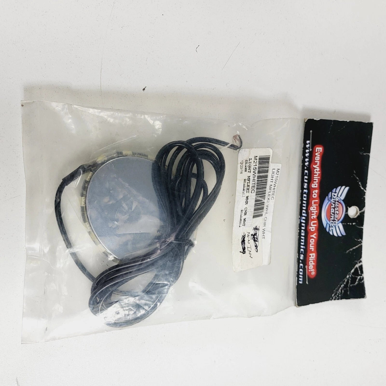 Custom Dynamics Magicflex Wheel Light for Harley-Davidson (Chrome, White LED)