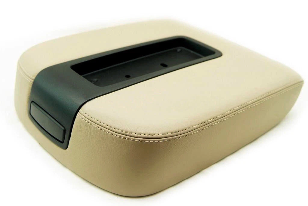 Center Console Armrest for Chevy Tahoe Suburban (2007–2013) Beige Leather
