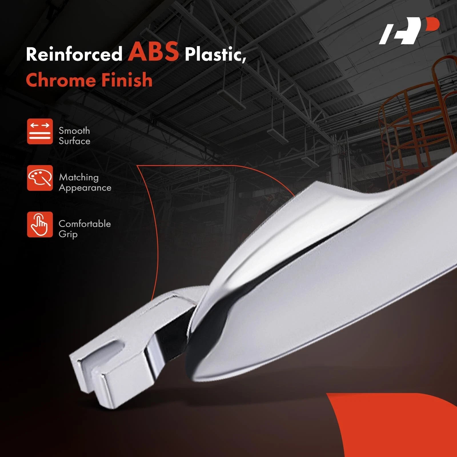 Chrome Exterior Door Handle for Kia Spectra/Spectra5 (2004–2009)