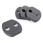 Set of 4 Door Lock Cover Pad Guard for Nissan Qashqai (2008–2013) Black