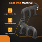 Cast Iron Exhaust Manifold LH & RH for Ford F-150 (1999–2008) & Heritage (2004)