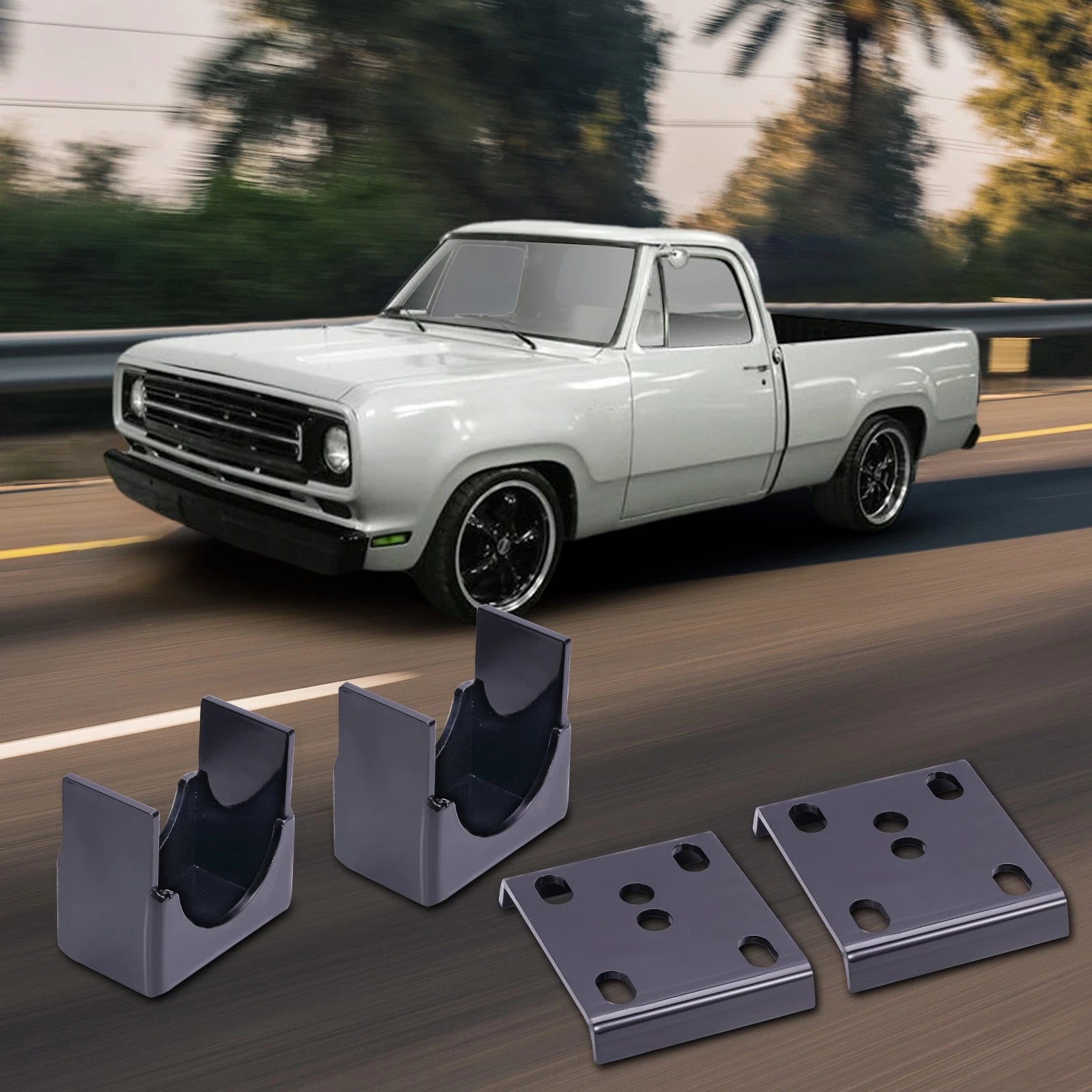 6" Axle Drop Flip Kit for Dodge Ram D100 D150 (1972-1993)
