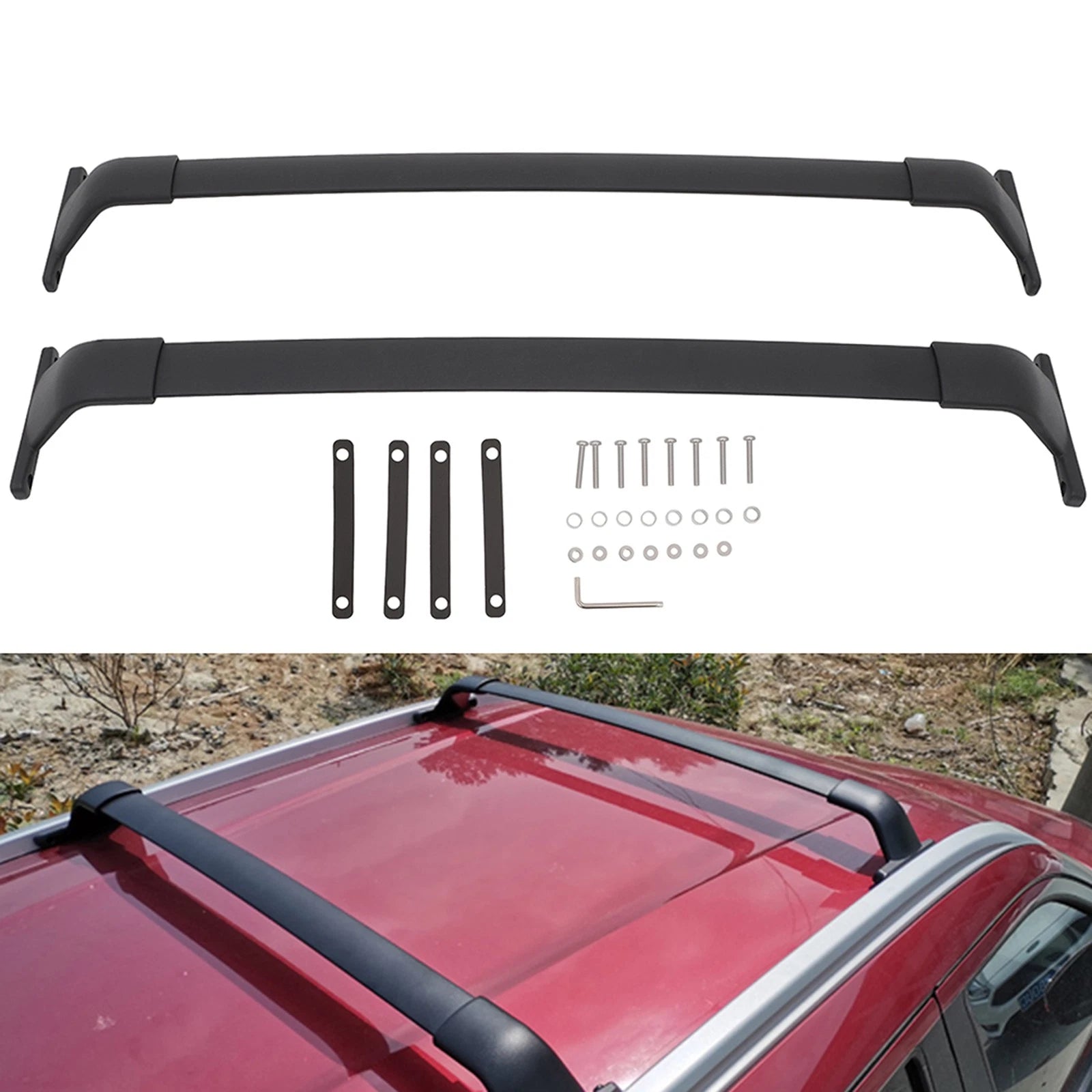 Roof Rack Cross Bar for Nissan Kicks (2017–2021) - Aluminum