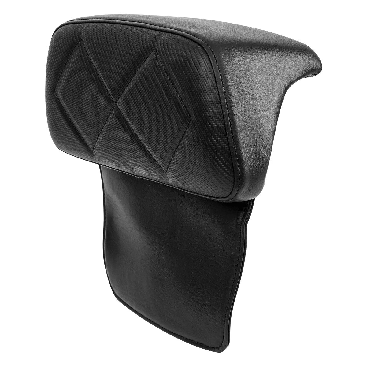 Black Rear Passenger Backrest for Harley Street Electra Road Glide (2014–2023)