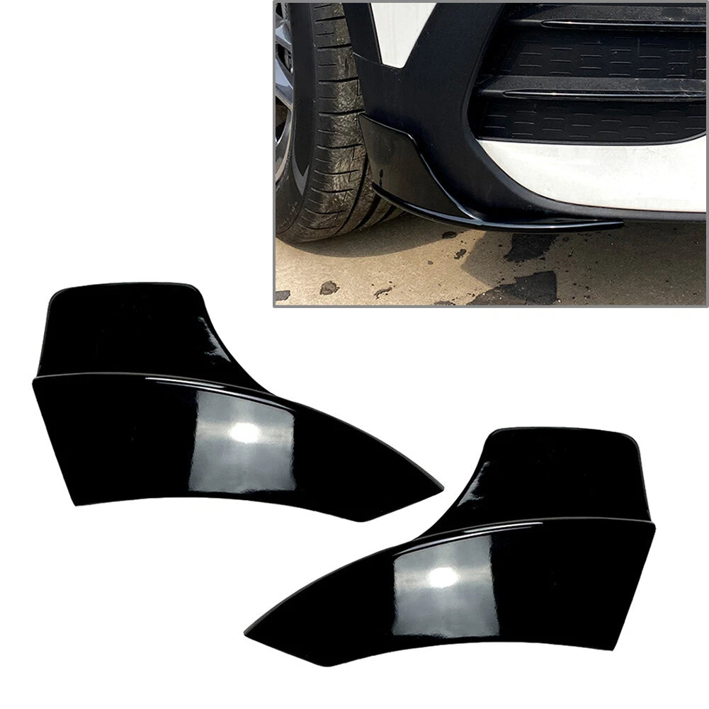 Glossy Black Front Bumper Lip Splitter for Mercedes Benz GLB-Class (2020–2022)