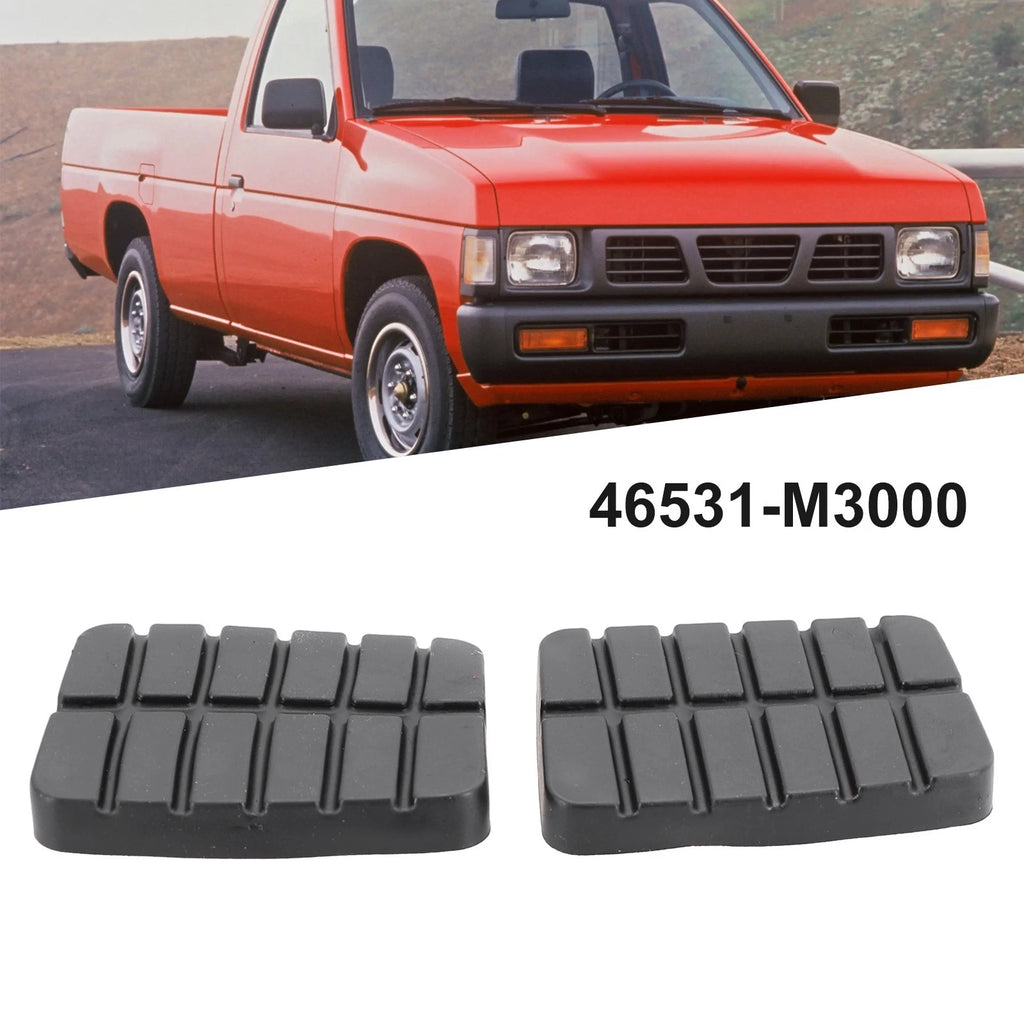 Brake and Clutch Pedal Pads for Nissan D21 Hardbody (1986–1997)