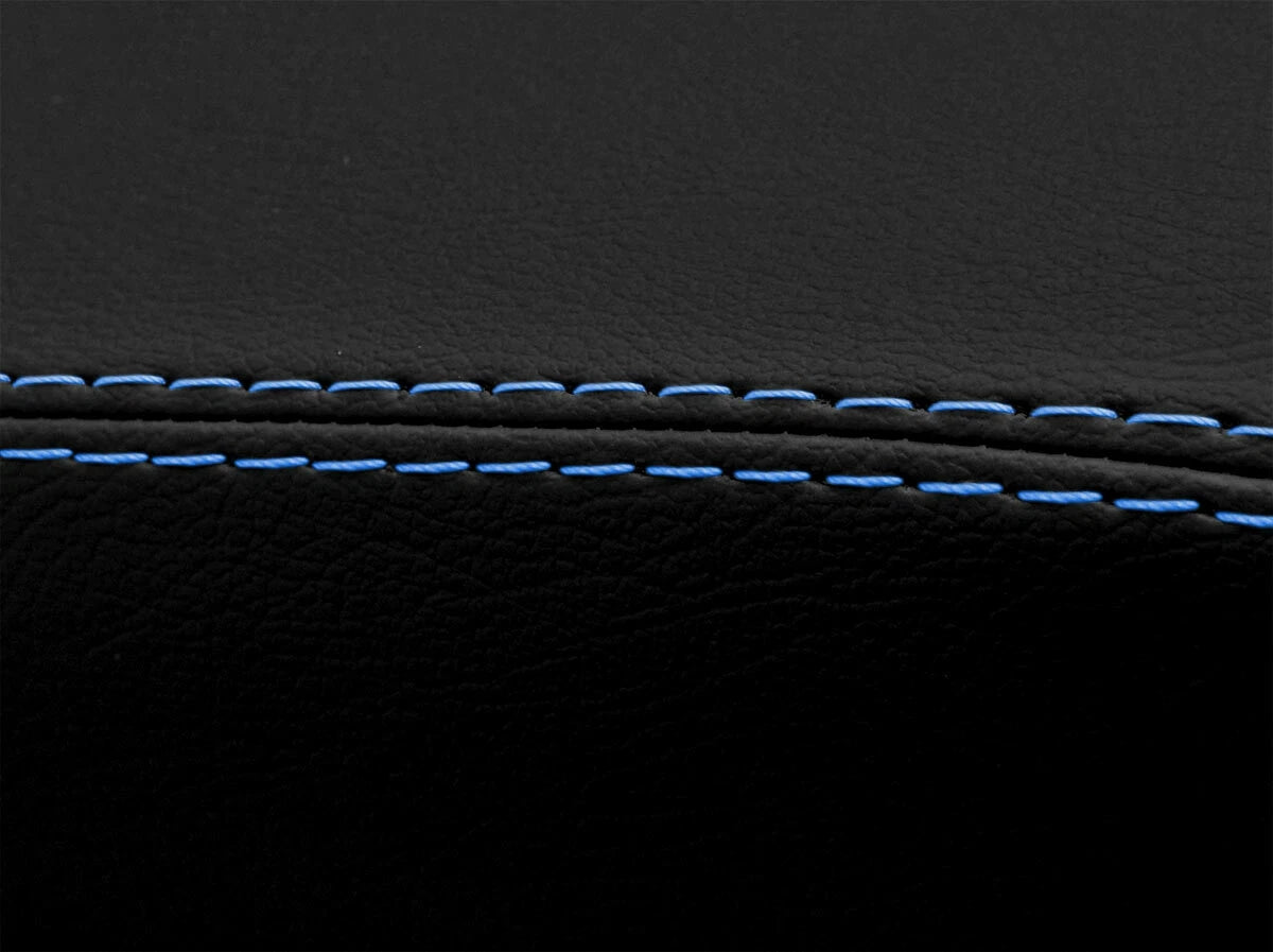 Console Lid Pull Over Cover for Toyota 4Runner (2010–2019) Blue Stitch