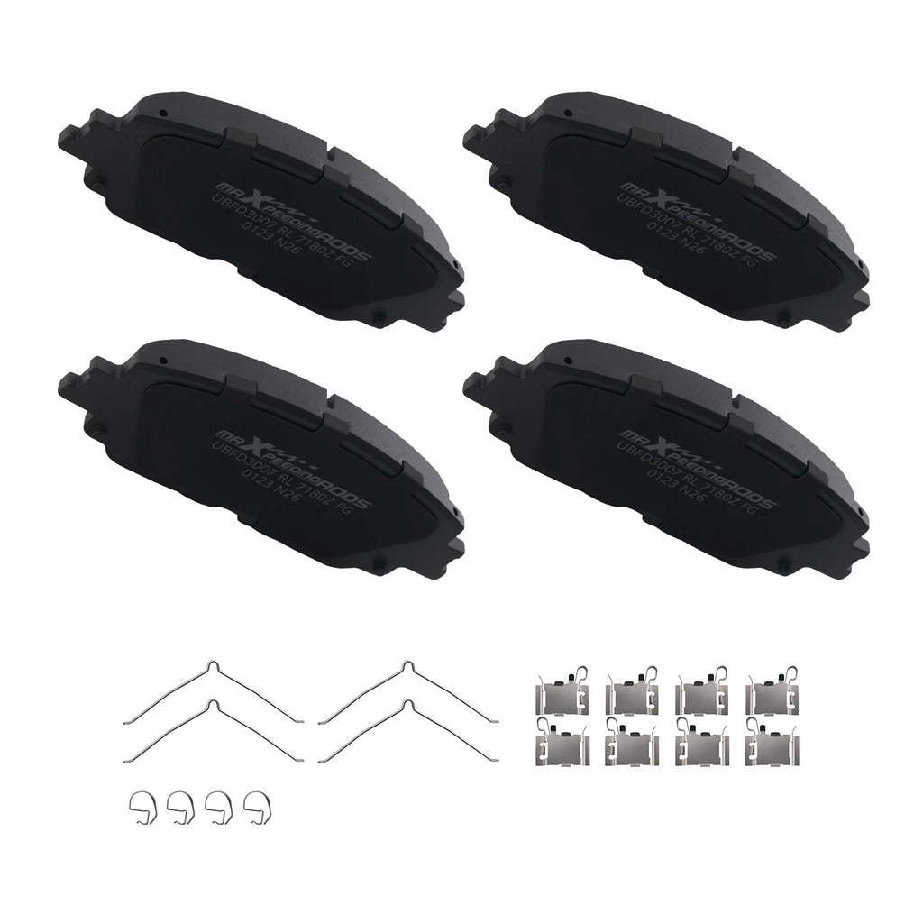 Set of 4 Front Ceramic Brake Pads for Lexus UX200 UX250h (2019–2024)