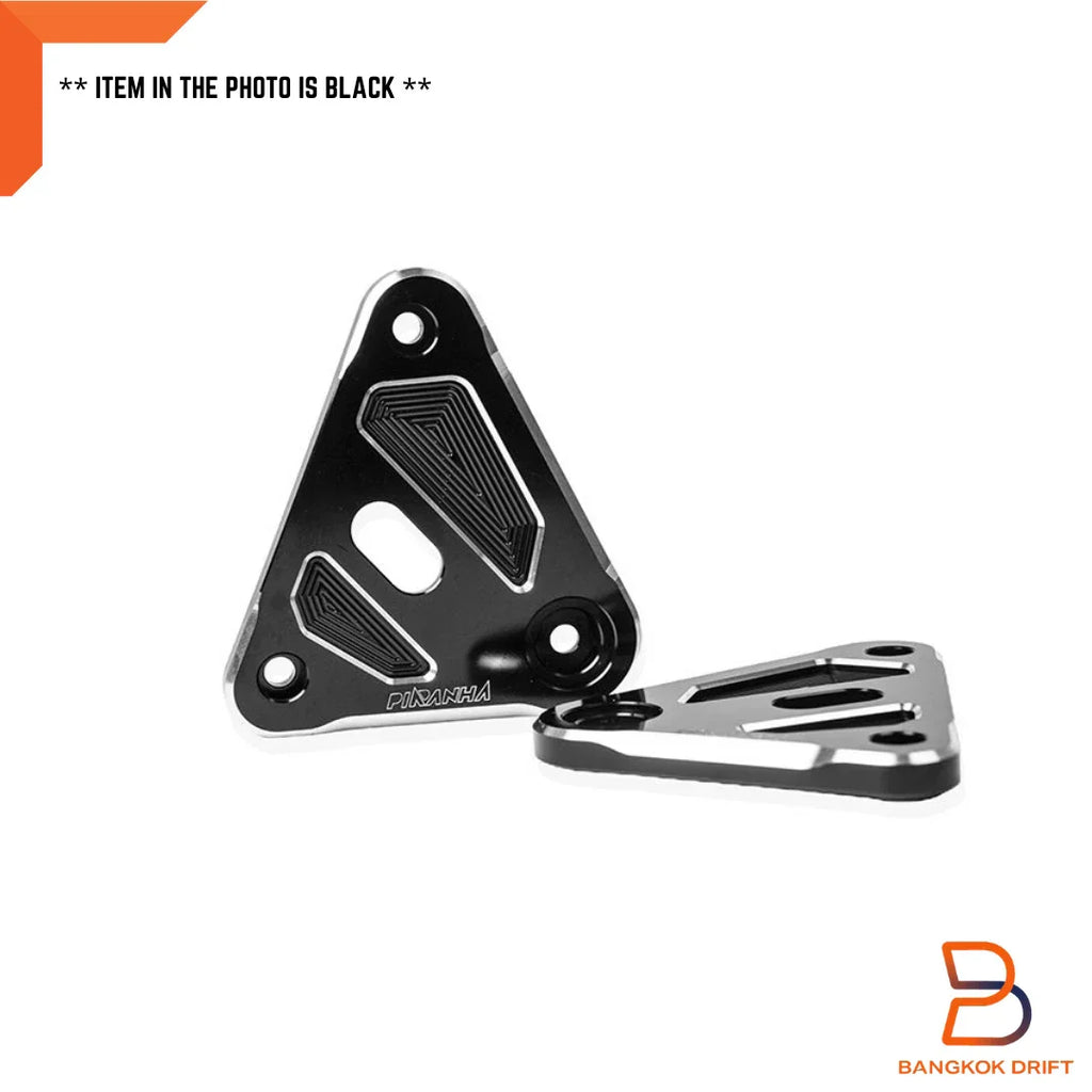 Black Aluminium Headlight Mounting Plate for Honda Monkey Z125 (2018-2024)
