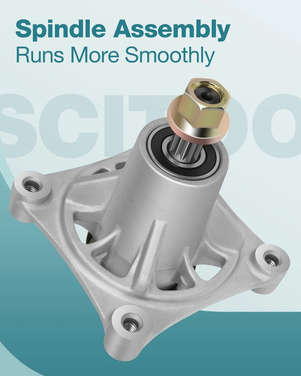 Spindle Assembly w/Bolts for Hustler Raptor 604214 935817 936492 (36" - 52")