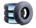 Set of 4 Free Country Trailer Tires ST185/80R13 6PR LR C