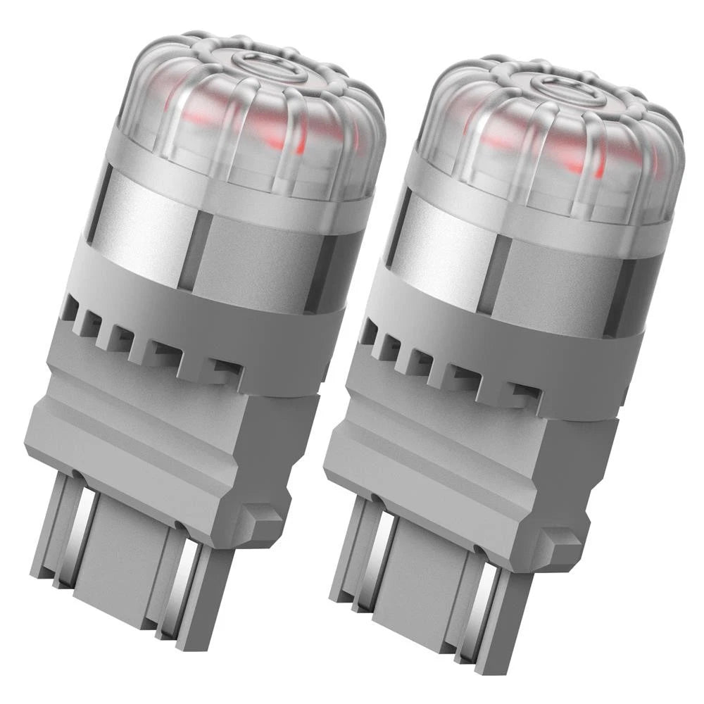 2X Red 3357/4057/3157 SMD LED Bulb for Turn Signal Brake Tail Light