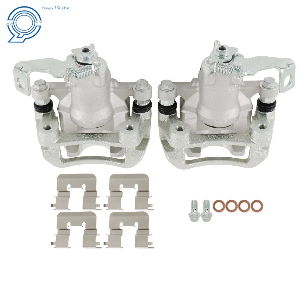 Set of 2 Rear Brake Calipers for Kia Soul (2014–2018)