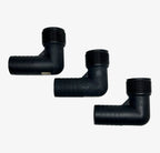 3X Marelon 901004 Marine Grade 1 1/2'' Elbow for Marine Applications