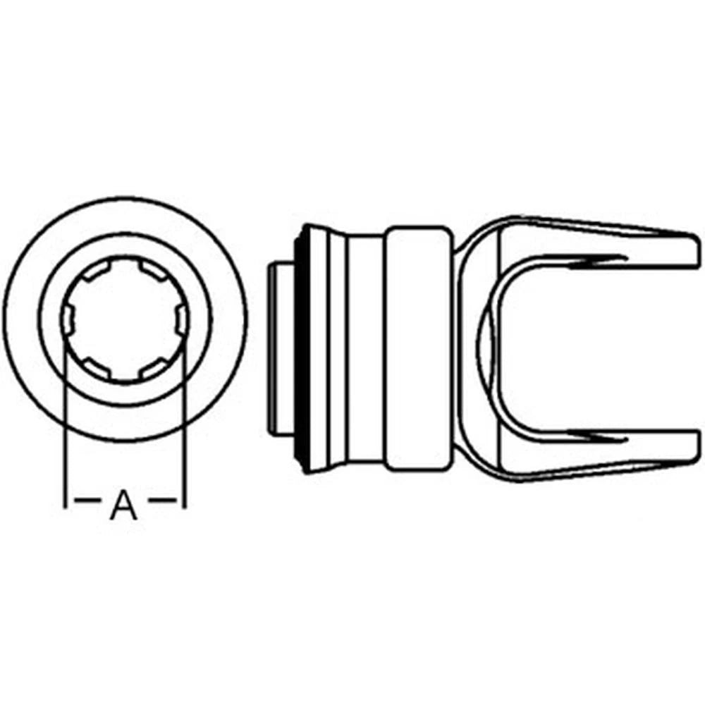 Spring-Lok Tractor Yoke for A-100-1206-AI