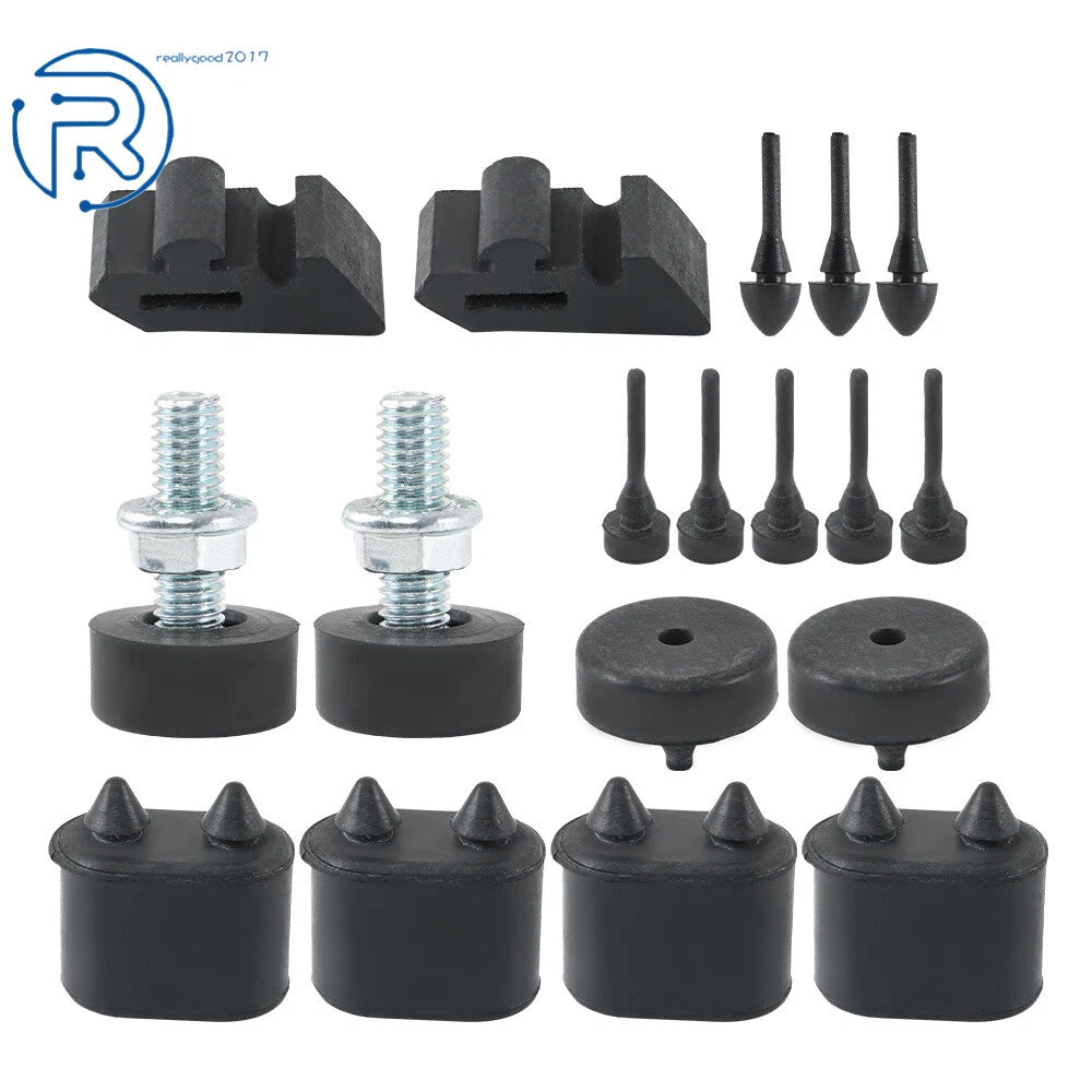 Rubber Stopper Kit for Camaro (1967–1979) - Includes Hood Adjusters & Bumpers