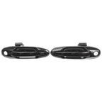 Black Front Outer Door Handles for Landcruiser FZJ105 HDJ100 HZJ105 UZJ100