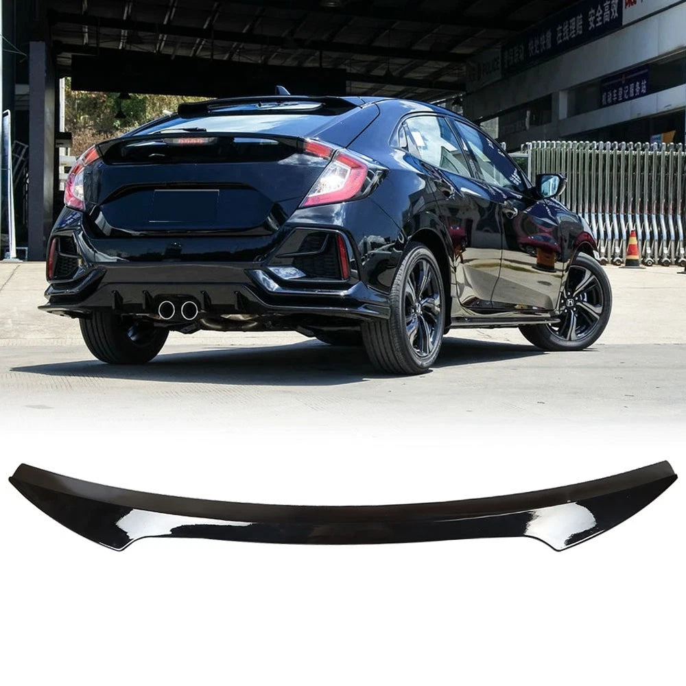 Rear Spoiler for Honda Civic (2017-2021) Bright Black
