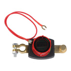 12V 500A Battery Disconnect Switch with Voltage Meter for Marine RV