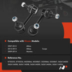 2X Rear Stabilizer Sway Bar Link for Nissan Altima (2007–2013) Maxima (2009–2014)
